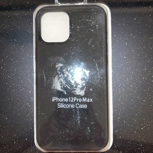 New silicone iPhone 12 Pro Max case